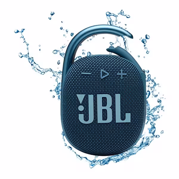 JBL Clip 4 Waterproof Portable Bluetooth Speaker Blue