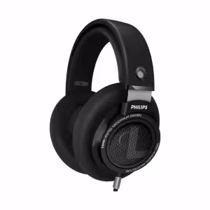 Philips SHP9500 Over-Ear Open-Back Wired Headphones Black 50mm Drivers 32 Ohm