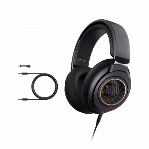 Philips SHP9600 Wired Open-Back Headphones with 50mm Drivers Black - image 6 of 6
