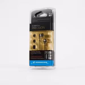 Sennheiser CX 400 II In-Ear Headphones with In-line Mic Black