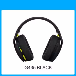 Logitech G435 LIGHTSPEED Gaming Headset – Black