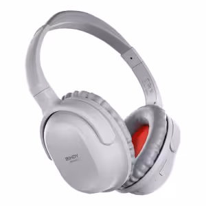 LINDY BNX-60 Wireless Active Noise Cancelling Headphones with aptX Cool Grey