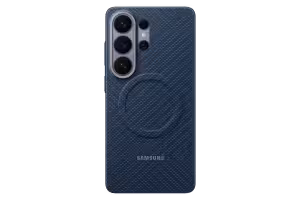 Samsung Galaxy S26 Ultra Carbon Magnet Case Dark Blue USB-C