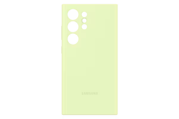 Official Samsung Galaxy S24 Ultra Silicone Case – Lime - image 2 of 5