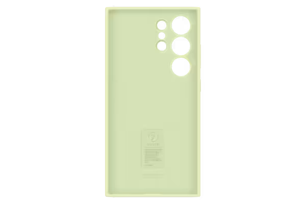 Official Samsung Galaxy S24 Ultra Silicone Case – Lime - image 3 of 5