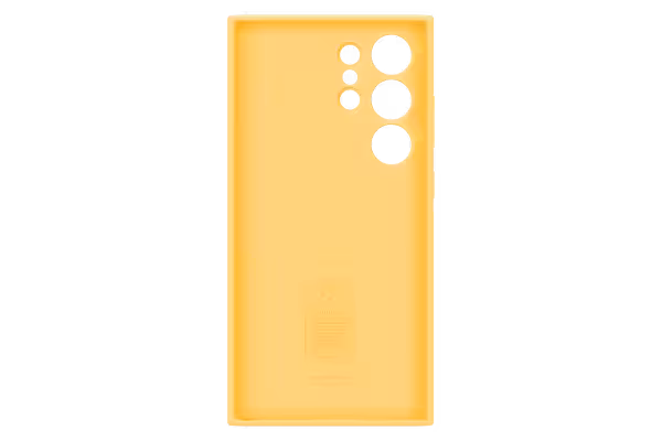 Official Samsung Galaxy S24 Ultra Silicone Case – Yellow - image 4 of 5