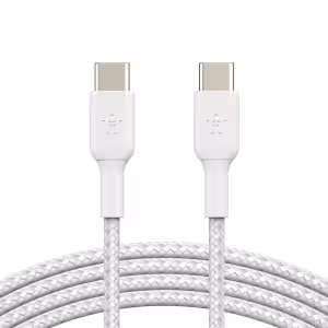 Belkin BoostCharge Pro Braided USB-C Cable 60W 1m White