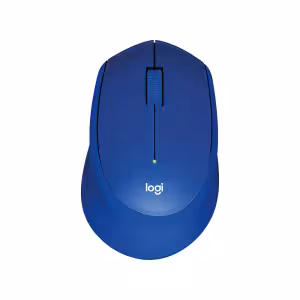 Logitech M330 Silent Plus Rechargeable Wireless Mouse Blue USB-C 910-004910