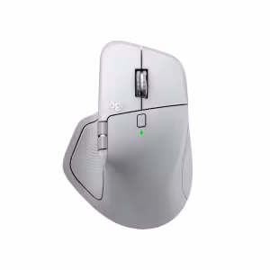 Logitech MX Master 4 for Mac Rechargeable Wireless Mouse White Silver USB-C