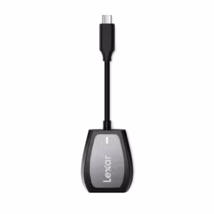 Lexar Professional USB-C Dual-Slot SD & microSD UHS-II Card Reader