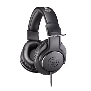 Audio-Technica ATH-M20x Closed-Back Professional Monitor Headphones Black