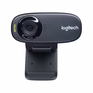 Logitech C310 HD Webcam 720p with Built-in Microphone Black