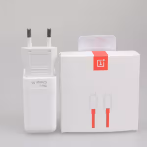OnePlus Warp Charge 65W USB-C EU Power Adapter Set White