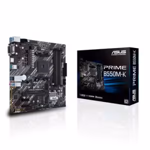 ASUS PRIME B550M-K AMD B550 Socket AM4 Micro-ATX Motherboard