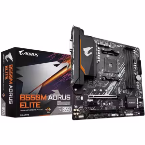 Gigabyte B550M AORUS ELITE AMD B550 Socket AM4 Micro ATX Motherboard
