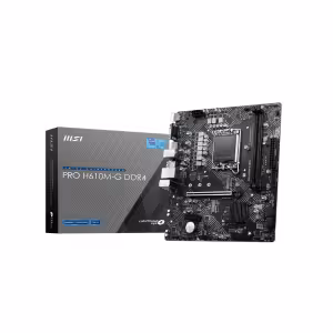 MSI PRO H610M-G DDR4 LGA 1700 Micro ATX Motherboard
