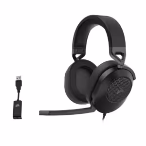 Corsair HS65 Surround Wired Gaming Headset Carbon 7.1 Surround Sound