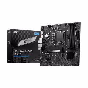 MSI PRO B760M-P DDR4 Intel B760 LGA 1700 Micro-ATX Motherboard