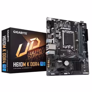 Gigabyte H610M K DDR4 LGA 1700 Micro ATX Motherboard