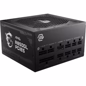 MSI MAG A850GL 850W 80 Plus Gold Fully Modular PCIe 5.0 ATX Power Supply
