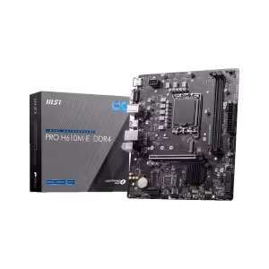 MSI PRO H610M-E DDR4 Intel LGA 1700 M-ATX Motherboard