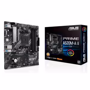 ASUS Prime A520M-A II/CSM AMD AM4 Micro-ATX Motherboard