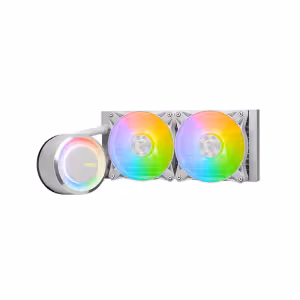 MSI MAG CORELIQUID E240 White 240mm ARGB Liquid Cooling System