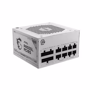 MSI MAG A850GL 850W 80+ Gold Fully Modular ATX 3.0 PCIe 5.0 Power Supply White