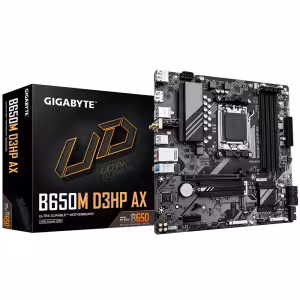 Gigabyte B650M D3HP AX Socket AM5 B650 M-ATX Motherboard DDR5, Wi-Fi 6E