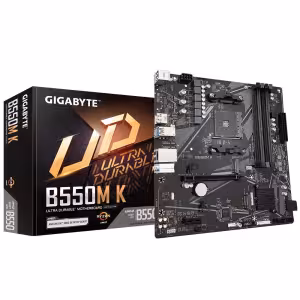 Gigabyte B550M K AMD B550 Socket AM4 DDR4 Micro-ATX Motherboard