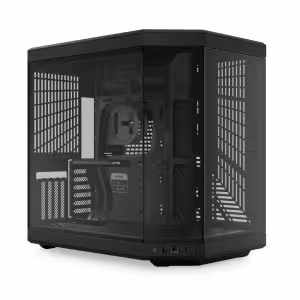 HYTE Y70 Black Mid Tower Case with PCIe 4.0 Riser Cable