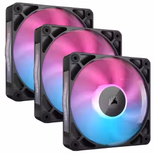 CORSAIR ICUE RX120 RGB 120MM PWM 3PK