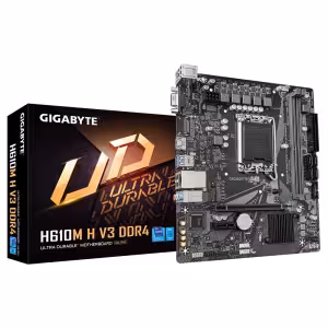 Gigabyte H610M H V3 DDR4 Socket 1700 Micro-ATX Motherboard