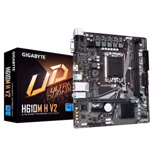 Gigabyte H610M H V2 LGA 1700 DDR5 Micro ATX Motherboard