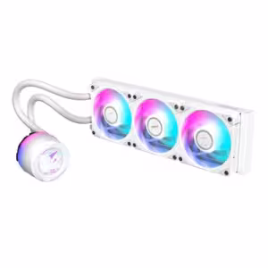 Gigabyte AORUS WATERFORCE X II 360 ICE Liquid CPU Cooler with LCD Edge View