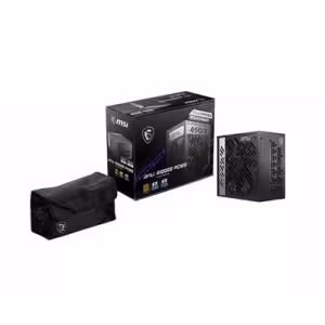 MSI MEG A1000G 1000W 80 Plus Gold ATX 3.0 PCIe 5.0 Fully Modular Power Supply