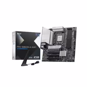 MSI PRO B860M-A WIFI Socket 1851 Intel B860 DDR5 Wi-Fi 7 Motherboard