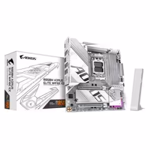 Gigabyte B850M AORUS ELITE WIFI6E ICE AMD B850 Socket AM5 DDR5 Motherboard