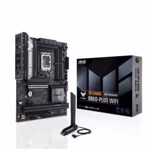 ASUS TUF GAMING B860-PLUS WIFI Intel Socket 1851 Motherboard DDR5 Wi-Fi 7