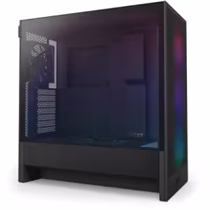 NZXT H5 Flow RGB Mid Tower Case Black