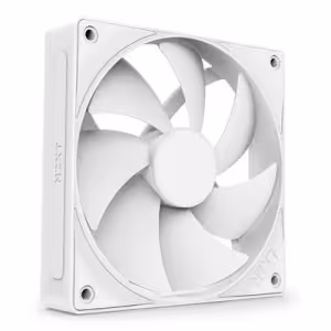 NZXT F120P 120mm PWM High Static Pressure Chassis Fan White 1 Pack