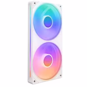 NZXT F240 RGB Core 240mm Dual Fan Unit White