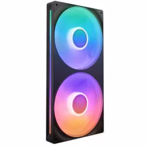 NZXT F280 RGB Core Dual 140mm Chassis Fan Unit Black