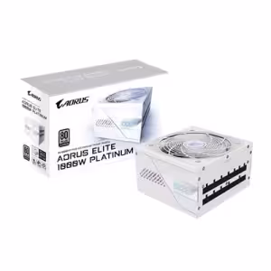 Gigabyte AORUS P1000W ICE 1000W 80 PLUS Platinum ATX 3.0 PSU White