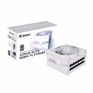 Gigabyte AORUS P850W ICE 80 Plus Platinum Fully Modular ATX 3.0 Power Supply White