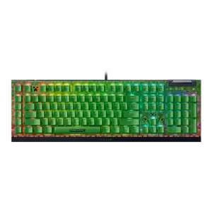 Razer BlackWidow V4 X Minecraft Green Switch Gaming Keyboard US Layout