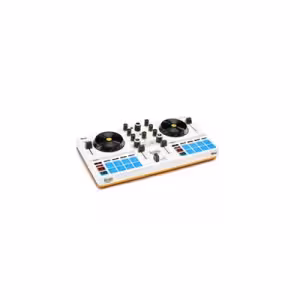 Hercules DJ Control Mix Ultra Bluetooth DJ Controller with Smartphone Mount
