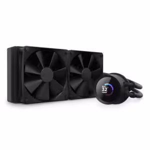 NZXT Kraken 240 Black Liquid CPU Cooler with 1.54" LCD Screen