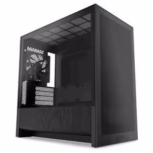 NZXT H3 Flow Mid Tower Case Black with Tempered Glass