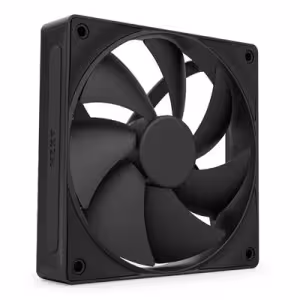 NZXT F120P 120mm PWM Chassis Fan Black 1PK 1 Pack